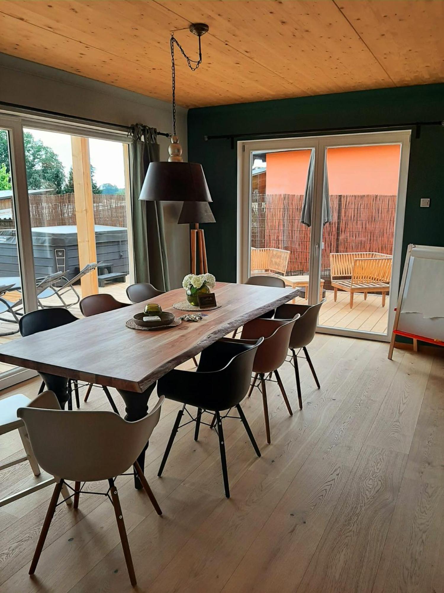Landliebe, Ferienhaus, 3 Schlafzimmer Mit Sauna Und Outdoor Whirlpool Geierswalde Extérieur photo